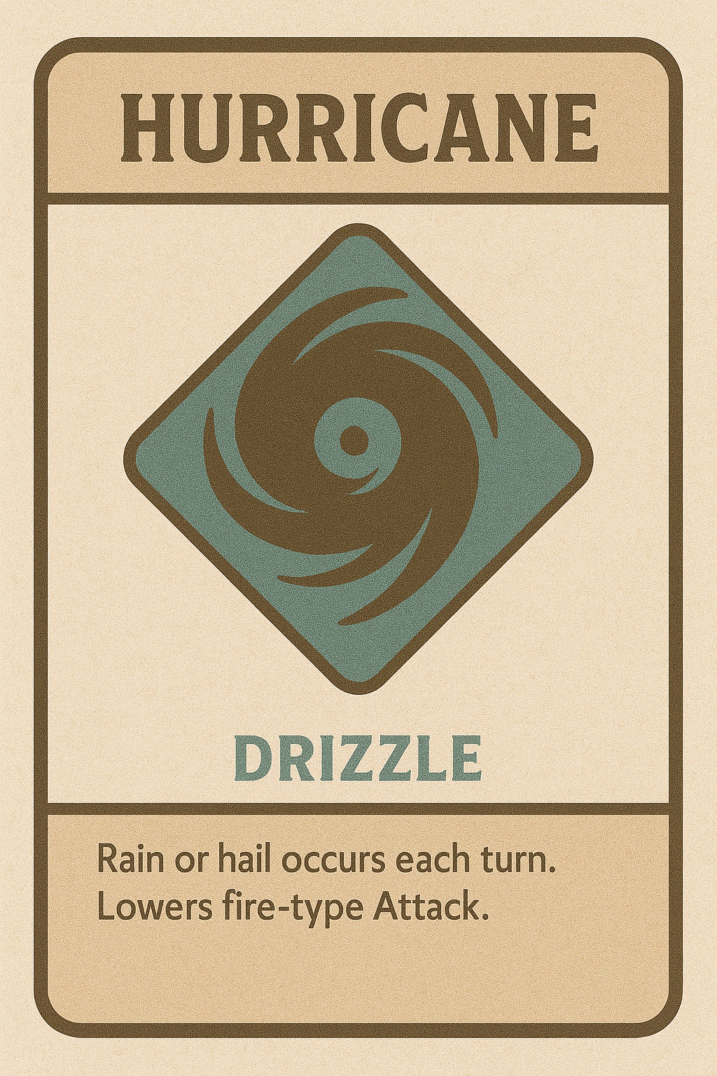 hurricane weather condition infographic