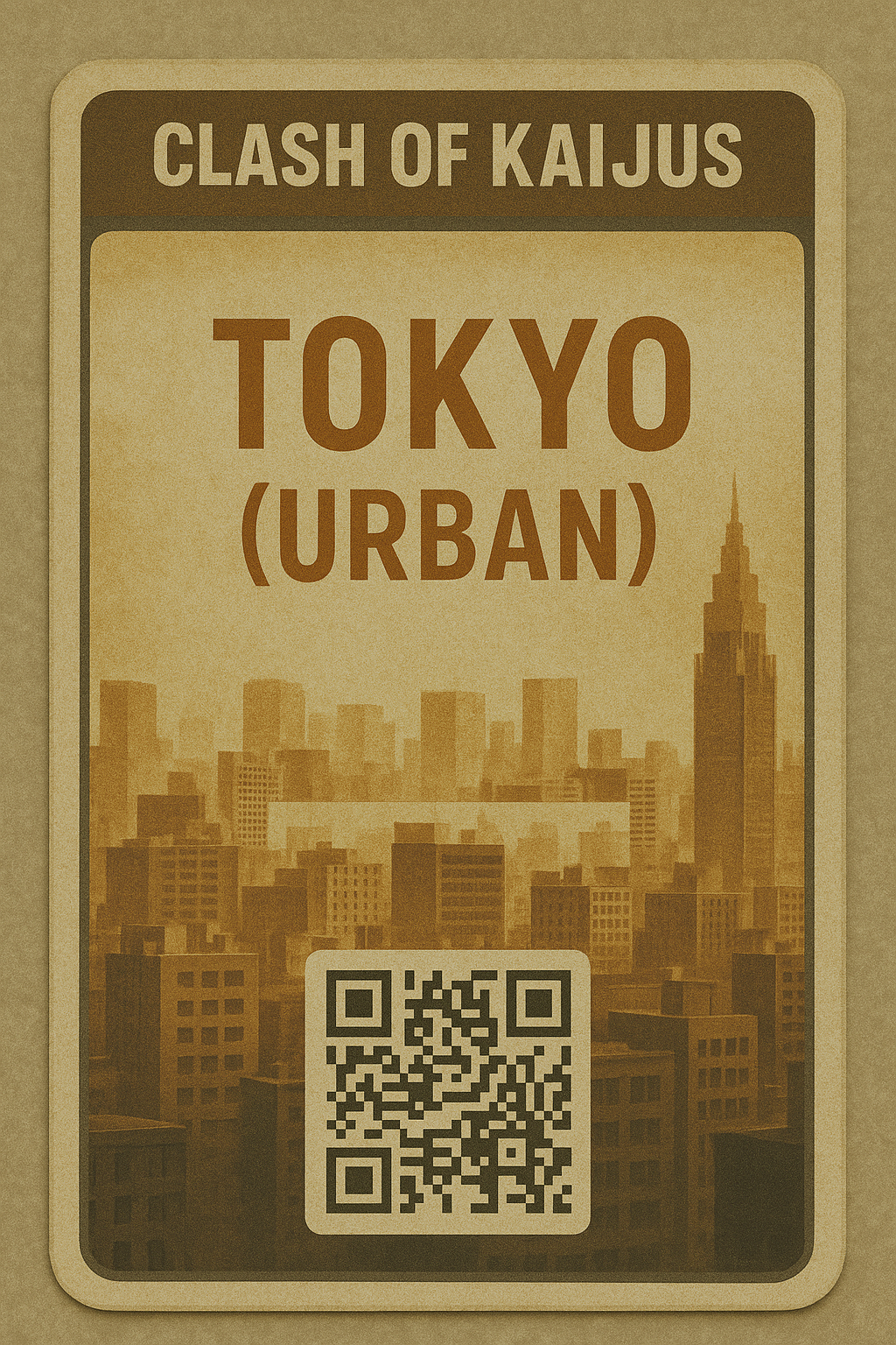 Location Card Tokyo (Urban) sample